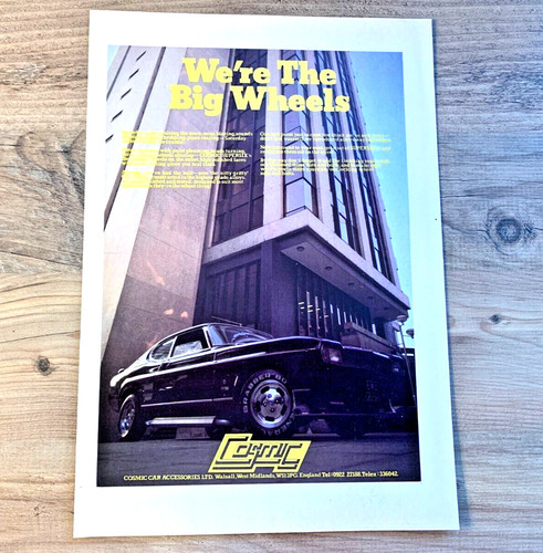 Cosmic alloy wheels 1970s - cosmic,
