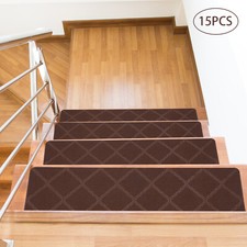 15PCS Carpet Stair Treads Anti