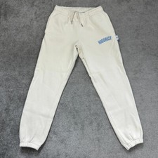 Hoodrich Cream Slim Fit Joggers Tracksuit Bottoms Size M