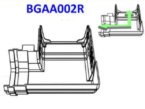 Bgaa002 165mm box - bgaa002, 90°