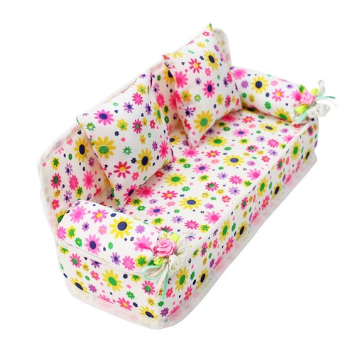 Kids miniature flower sofa - miniature,