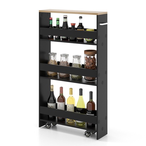 Tier slim utility storage - 4-tier,