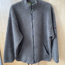 Northwood Fleece Jacket Size XL Brown Check