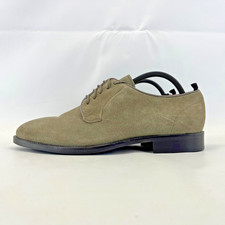 Poste Men's Grey Suede Shoes