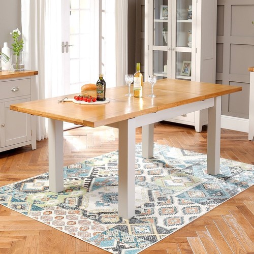 Downton grey painted extending - downton,