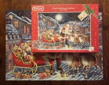 FALCON 200XL JIGSAW PUZZLE.  THE CHRISTMAS JOURNEY. COMPLETE