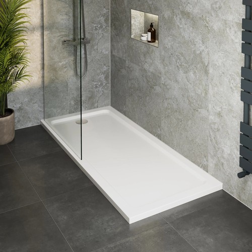 Modern rectangular shower tray - modern,