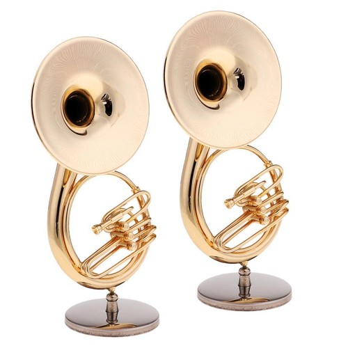 2pcs mini sousaphone - 1/6,