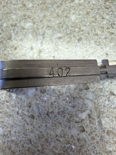 Mosler 402 safe lock change - 402,