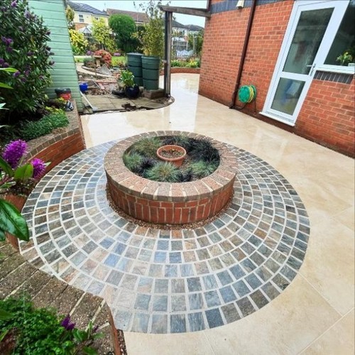 Rustique 100x100x20mm - rustique, -100x100x20mm
