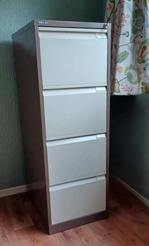 Bisley four drawer filing - four,