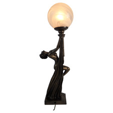 Cold Cast Bronze Resin Lady