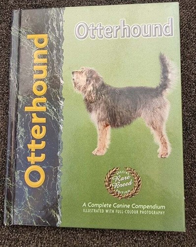Very rare otterhound - very, book