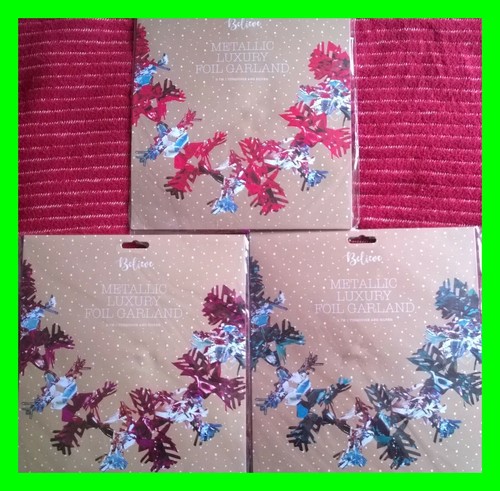 Luxury foil garlands - garlands,