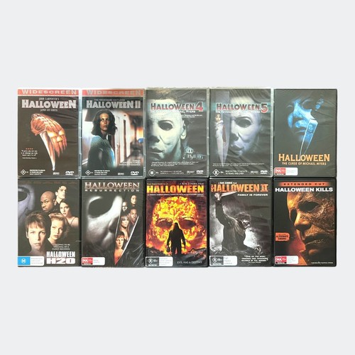 Halloween 10x dvd - halloween, bundle