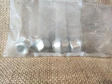 4x M12 x 1.5, 19mm Hex Tapered Seat Open Alloy Wheel Nuts Ford Focus Various Car