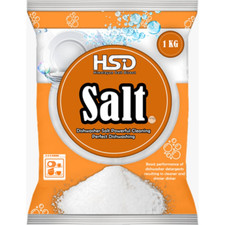 1kg Dishwasher Salt,Powerful Cleaning Kitchen Dish Washing, Water Softner salt