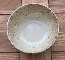 Iden Pottery Rye Sussex Retro 1970s Impressed Star Pattern Ramekin Bowl 10.5cm