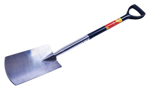 Digging spade trench drainage - digging,