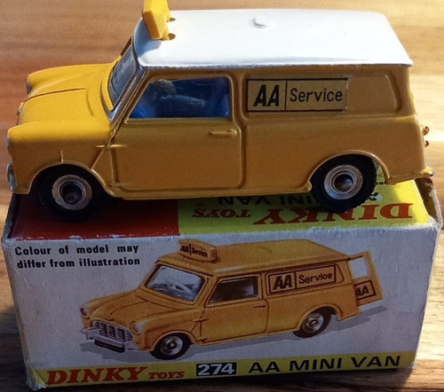 Dinky mini van 274 - aa,