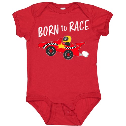 Inktastic born race red - born, race-