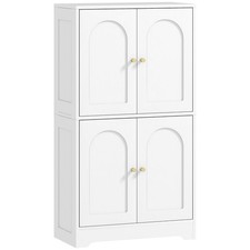 HOMCOM 110cm Kitchen Cupboard