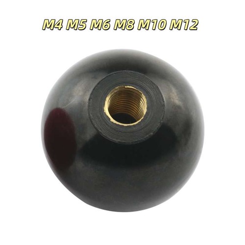 Ball shaped hnadle knobs m5 - ball,
