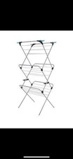 Minky 3 Tier Plus Indoor Airer with 21 M Drying Space Silver Excellent Condition