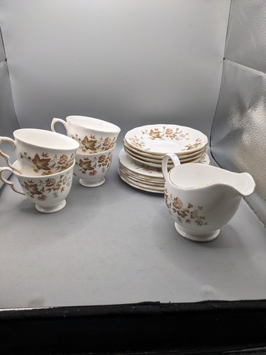 Colclough bone china - china, 4x