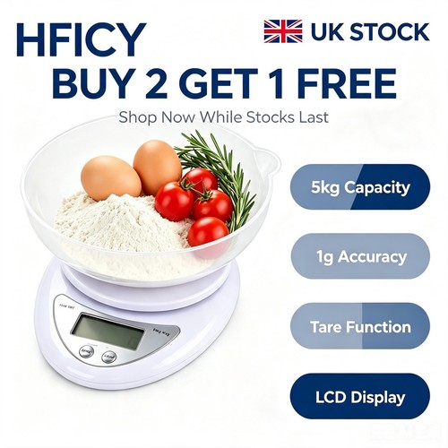 5kg digital kitchen scale - digital, with