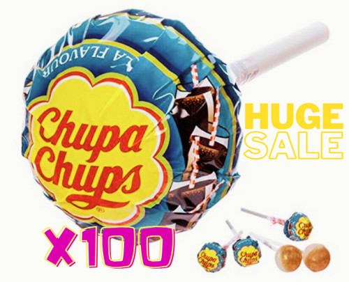 100x chupa chups lollies coca - chupa,