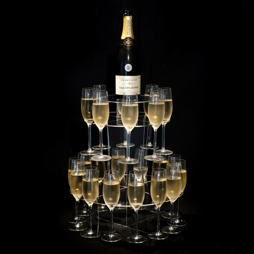 Champagne display stand for - champagne,