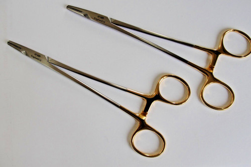 Mayo hegar needle holder - needle, tc