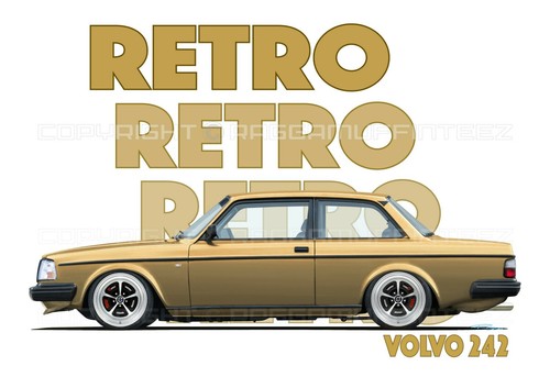 Volvo 242 saloon shirt - 242,