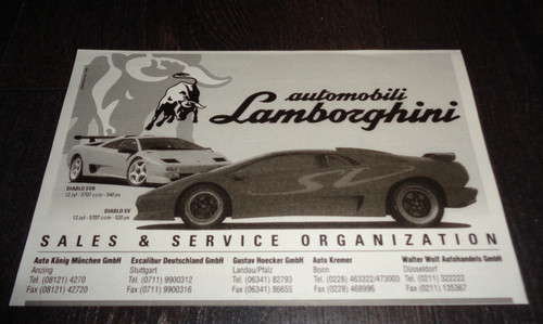 Lamborghini diablo svr - diablo,