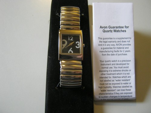 Avon ladies quartz wristwatch - avon,
