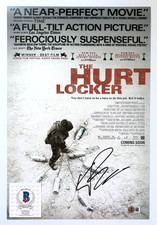 KATHRYN BIGELOW SIGNED THE HURT LOCKER 12X18 MOVIE POSTER PHOTO DIRECTOR BAS