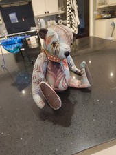Handmade jointed bear - handmade,