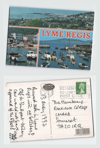 Postcard lyme regis - lyme,