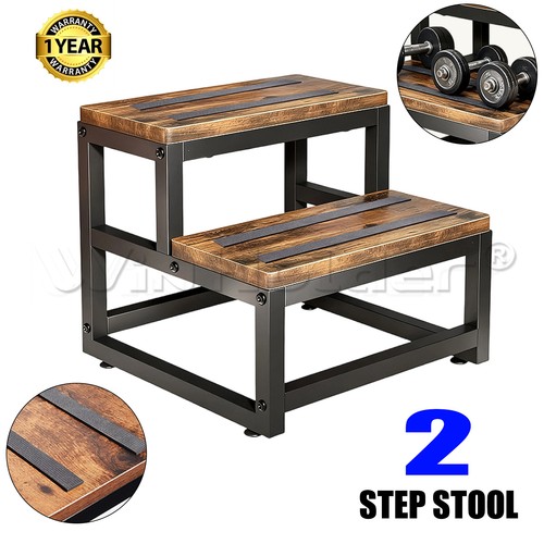 Step stool wooden - step,