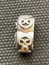 retired Pandora Double Heart