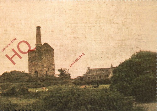 Picture postcard cornish tin - postcard::cornish,