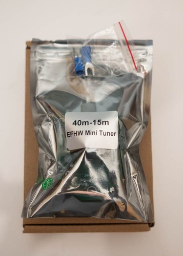 15m efhw mini antenna - 40,