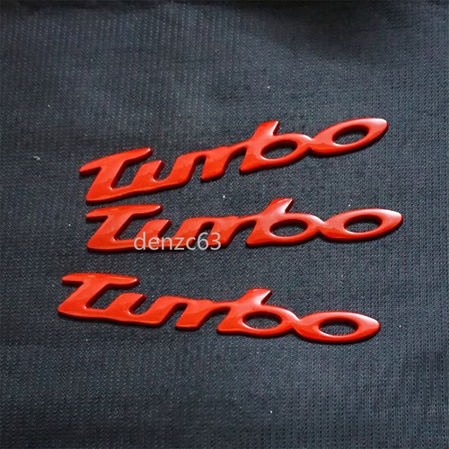 Glossy turbo red - 3x,
