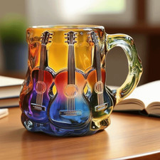 1pc Guitar Coffee Mug Coffee