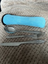 Small Camping Knife Fork Spoon Set