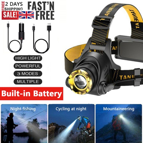 Led headlamp rechargeable - led, head