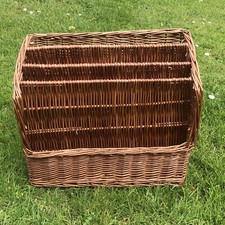 Wicker Magazine Rack Newspaper