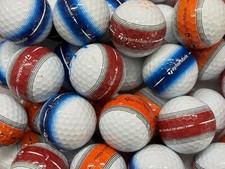 40 TAYLORMADE TOUR RESPONSE 'STRIPE' MIX COLOURS GOLF LAKE BALLS GRADE A/B/C