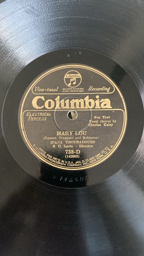 Rare 78rpm record - e-,, ipana